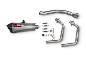 Kawasaki Ninja 500 Euro 5 (2024–2025) Scorpion Exhaust Serket Taper Race System - Titanium