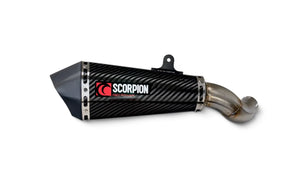 Kawasaki Z900 Euro 5+ (2025-2026) SCORPION Exhaust Serket Taper Slip-on – Carbon Fibre