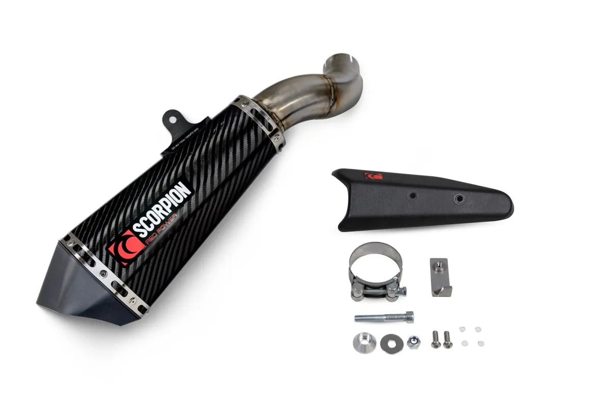 Kawasaki Z900 Euro 5+ (2025-2026) SCORPION Exhaust Serket Taper Slip-on – Carbon Fibre