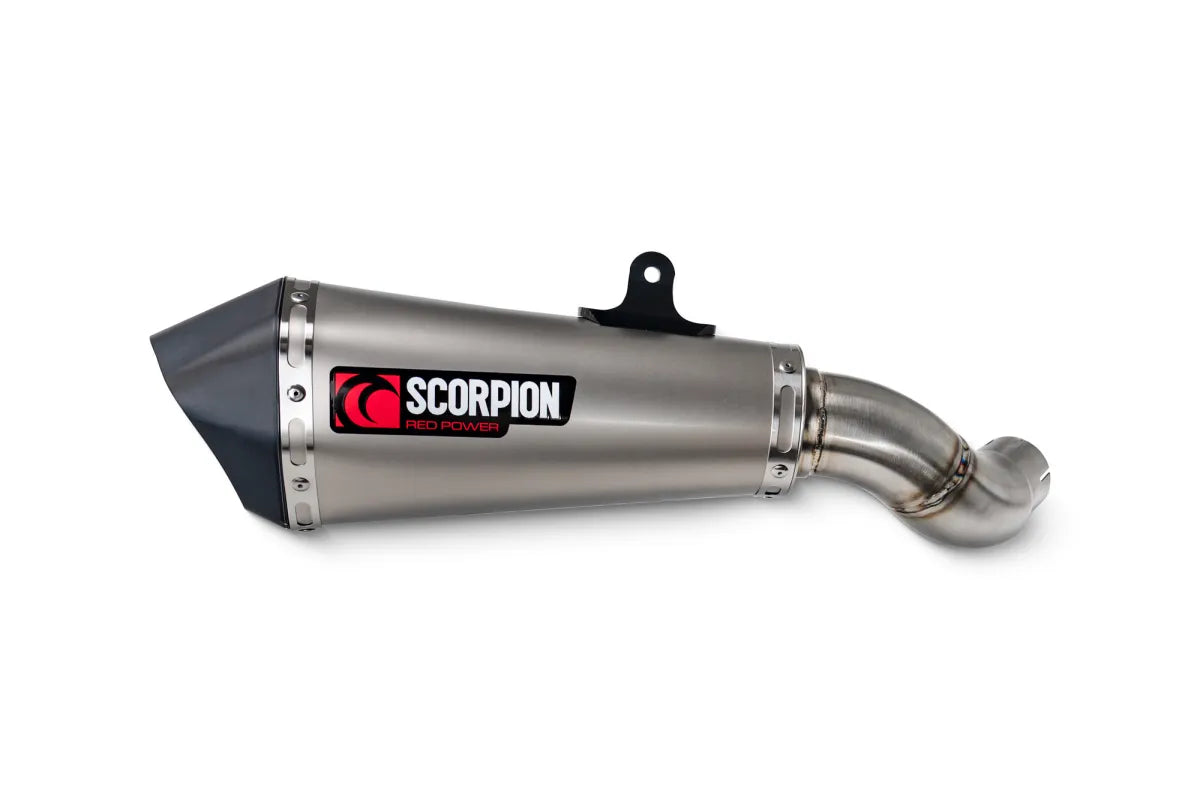 Kawasaki Ninja 7 Hybrid / Z7 Hybrid (2024-2026) SCORPION Exhaust Serket Parallel Slip-on – Titanium
