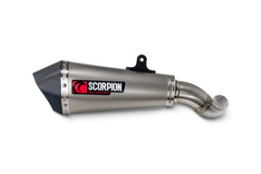 Kawasaki Ninja 7 Hybrid / Z7 Hybrid (2024-2026) SCORPION Exhaust Serket Parallel Slip-on – Titanium