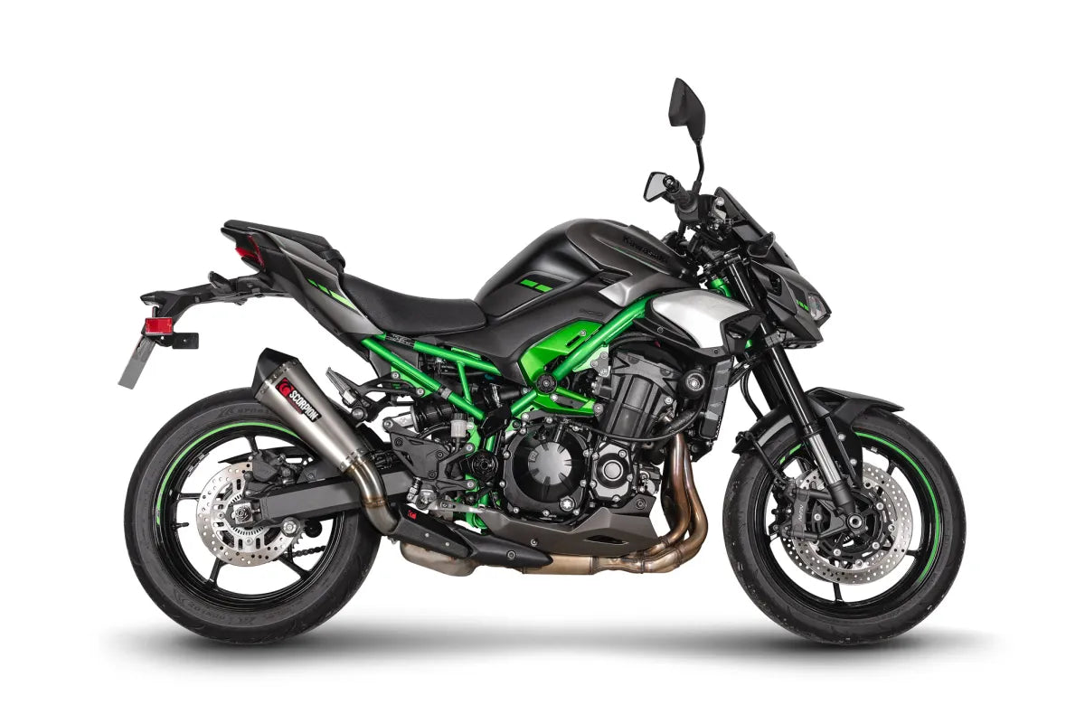 Kawasaki Ninja 7 Hybrid / Z7 Hybrid (2024-2026) SCORPION Exhaust Serket Parallel Slip-on – Titanium
