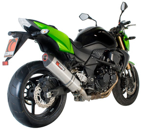 Kawasaki Z 750 (2007–2012) Scorpion Exhaust Serket Parallel Slip-on - Brushed Stainless