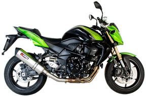 Kawasaki Z 750 (2007–2012) Scorpion Exhaust Serket Parallel Slip-on - Brushed Stainless