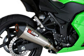 Kawasaki Ninja 250R (2008–2012) Scorpion Exhaust Serket Taper Slip-on - Brushed Stainless