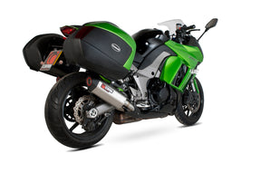 Kawasaki Z 1000 SX (2010–2013) Scorpion Exhaust Serket Parallel Slip-on Pair - Brushed Stainless