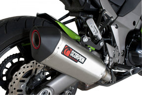 Kawasaki Z 1000 SX (2010–2013) Scorpion Exhaust Serket Parallel Slip-on Pair - Brushed Stainless