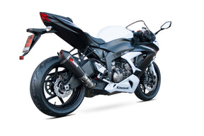 Kawasaki Ninja ZX-6R 636 (2013–2018) Scorpion Exhaust Serket Taper Slip-on - Carbon Fibre