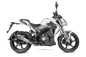 Keeway RKF 125 Euro 4 model (2019-2021) SCORPION Exhaust Serket Taper Full System – Titanium