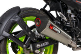 Keeway RKF 125 Euro 5 model (2021-2026) SCORPION Exhaust Serket Taper Full System – Brushed Stainless Steel