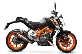 KTM Duke 390 (2013–2016) Scorpion Exhaust Serket Taper 3/4 System - Titanium