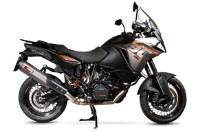 KTM Adventure 1190 (2013–2016) Scorpion Exhaust Serket Parallel Slip-on - Titanium