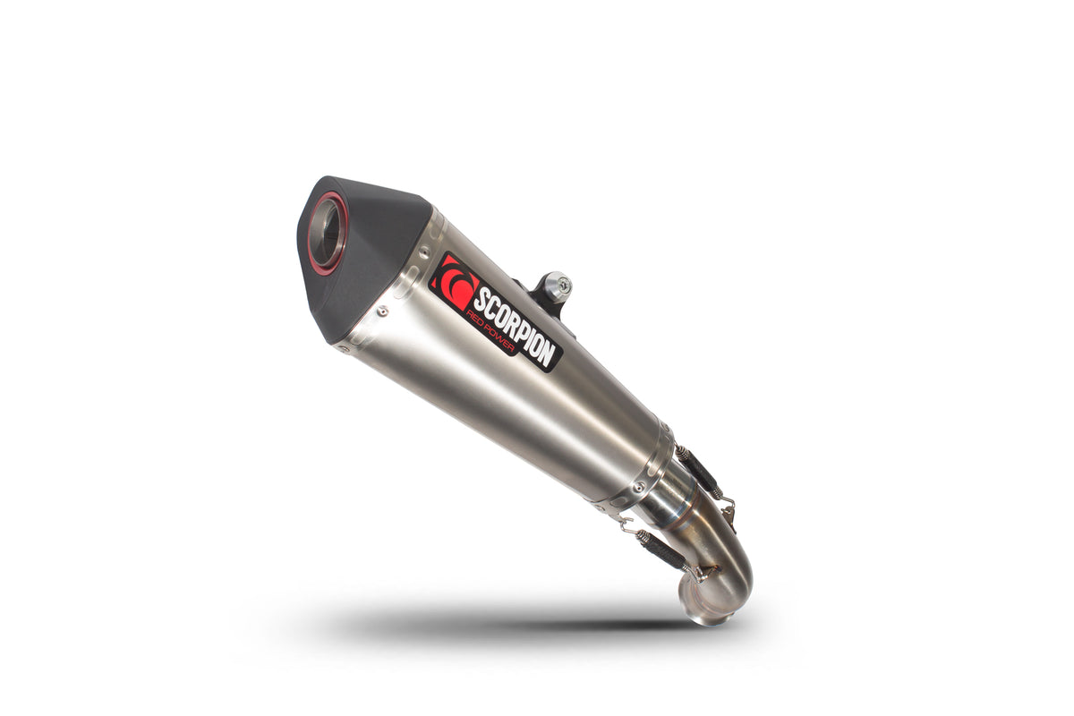 KTM Duke 390 (2017–2020) Scorpion Exhaust Serket Taper Slip-on - Titanium