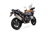 KTM Adventure 1050 (2015–2016) Scorpion Exhaust Serket Parallel Slip-on - Titanium