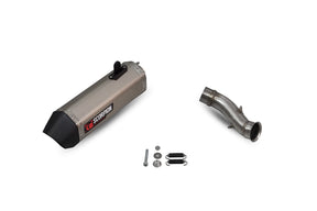 KTM Duke 790 (2018–2020) Scorpion Exhaust Serket Parallel Slip-on - Titanium