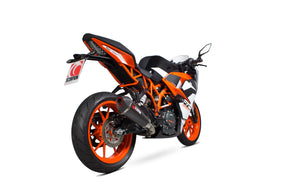 KTM RC 390 (2017–2021) Scorpion Exhaust Serket Taper Slip-on - Carbon Fibre