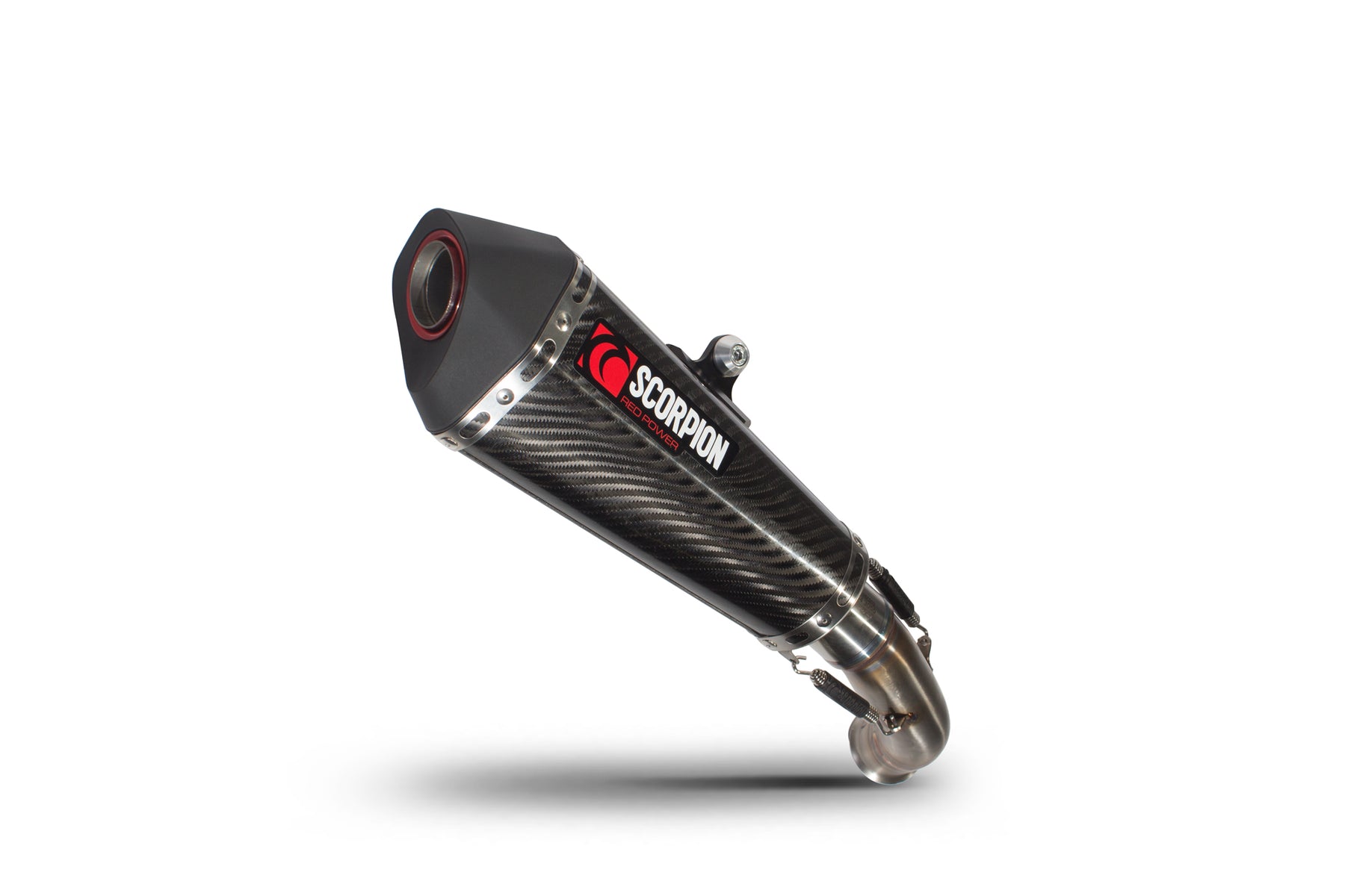 KTM RC 390 (2017–2021) Scorpion Exhaust Serket Taper Slip-on - Carbon Fibre