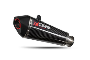KTM Duke Super R (2014–2019) Scorpion Exhaust Serket Taper Slip-on - Carbon Fibre