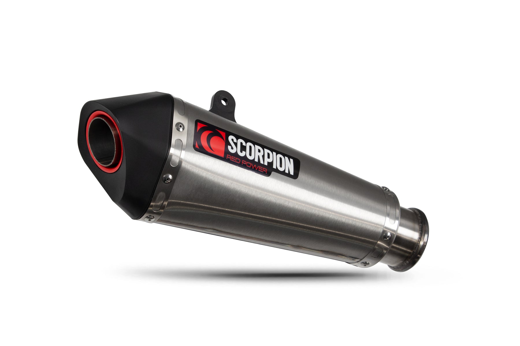 KTM Duke Super R (2014–2019) Scorpion Exhaust Serket Taper Slip-on - Brushed Stainless