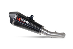 KTM Duke 390 (2021–2023) Scorpion Exhaust Serket Taper Slip-on - Carbon Fibre