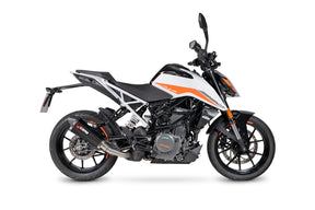 KTM Duke 390 (2021–2023) Scorpion Exhaust Serket Taper Slip-on - Carbon Fibre