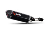 KTM Adventure 890 inc R (2021–2025) Scorpion Exhaust Serket Parallel Slip-on - Black Ceramic