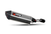 KTM Adventure 890 inc R (2021–2025) Scorpion Exhaust Serket Parallel Slip-on - Brushed Stainless