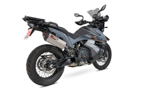 KTM Adventure 890 inc R (2021–2025) Scorpion Exhaust Serket Parallel Slip-on - Titanium