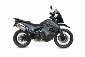 KTM Adventure 890 inc R (2021–2025) Scorpion Exhaust Serket Parallel Slip-on - Titanium