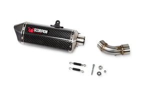 KTM Duke 990 (2024–2025) Scorpion Exhaust Serket Parallel Slip-on - Carbon Fibre