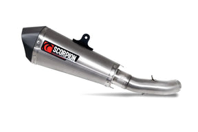 KTM Duke 390 (2013-2016) SCORPION Exhaust Serket Taper 3/4 System – Brushed Stainless Steel