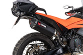 KTM 790 Adventure Euro 5+ (2023-2026) SCORPION Exhaust Serket Parallel Slip-on – Black Ceramic