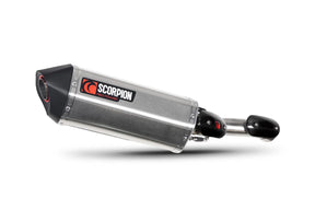 KTM 790 Adventure Euro 5+ (2023-2026) SCORPION Exhaust Serket Parallel Slip-on – Stainless Steel