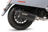 Lambretta V125 Special (2021-2025) SCORPION Performance Exhaust Serket Parallel Slip On – Black Ceramic