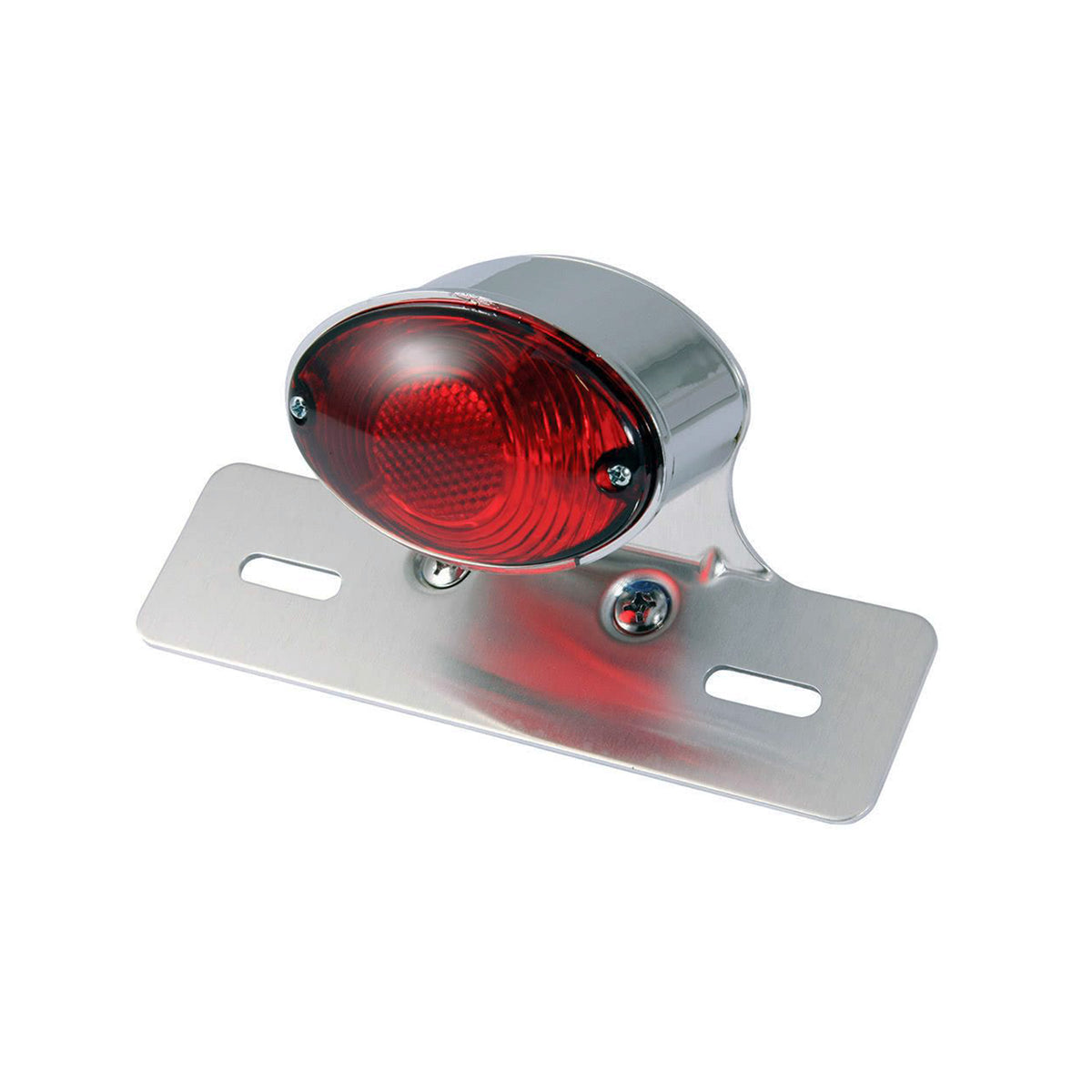 Bike It Single Cateye LED Rear Light Universal Motorcycle Brake Light