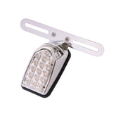 Bike It Mini Tombstone LED Rear Light Clear Lens 12V E-Marked Motorcycle