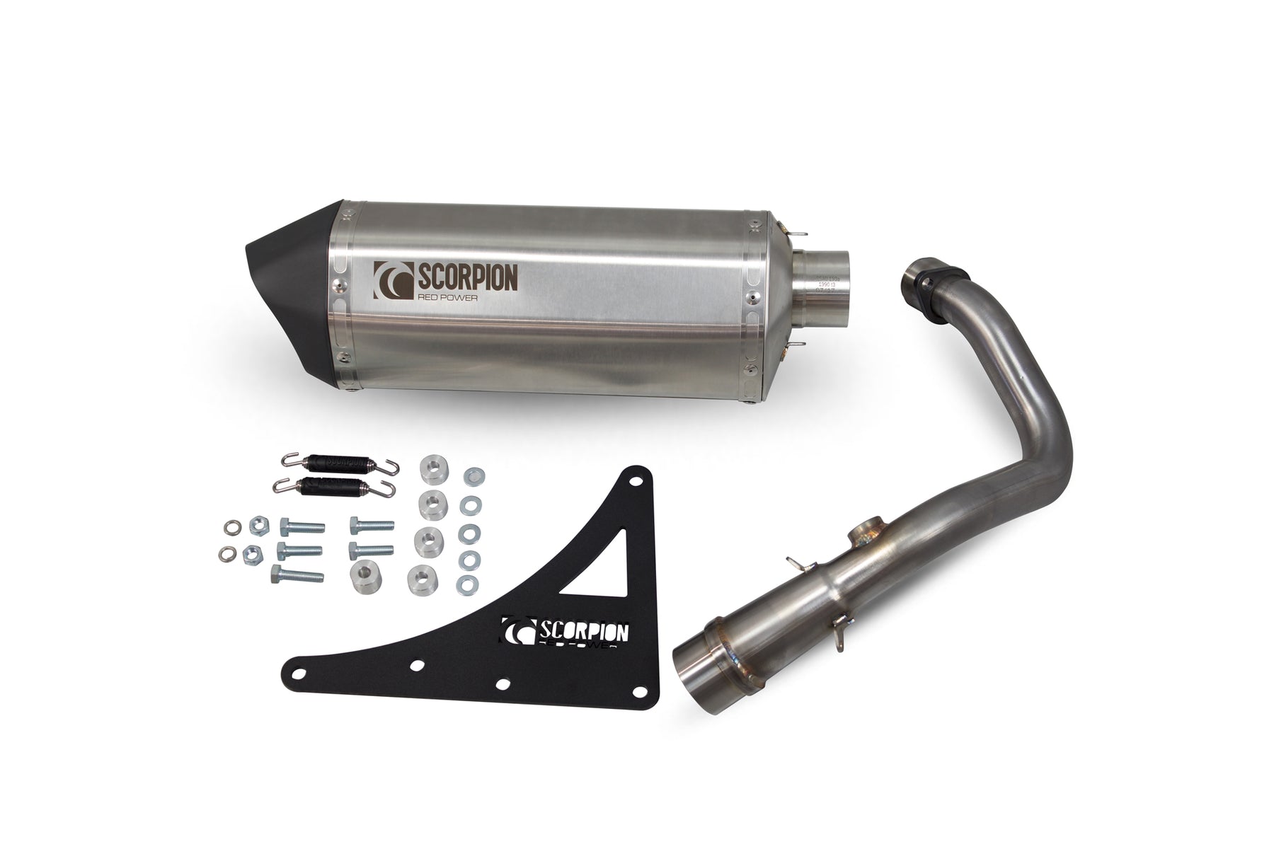 Royal Alloy GP 200 LC (2017-2018) SCORPION Performance Exhaust - Brushed Stainless