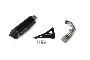 Royal Alloy GP 300 LC (2019-2024) SCORPION Performance Exhaust - Black Ceramic