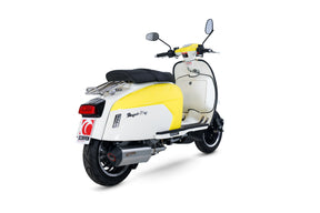 Royal Alloy GT 125 LC (2022-2024) SCORPION Performance Exhaust - Brushed Stainless