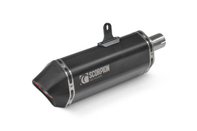 Royal Enfield Himalayan 411cc 410 Scorpion Exhaust Serket Slip-On - Black Ceramic