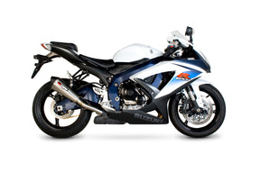 Suzuki GSX-R 600 (2008–2010) Scorpion Exhaust Serket Taper Slip-on - Brushed Stainless