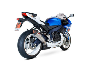 Suzuki GSX-R 600 (2011–2019) Scorpion Exhaust Serket Taper Slip-on - Brushed Stainless