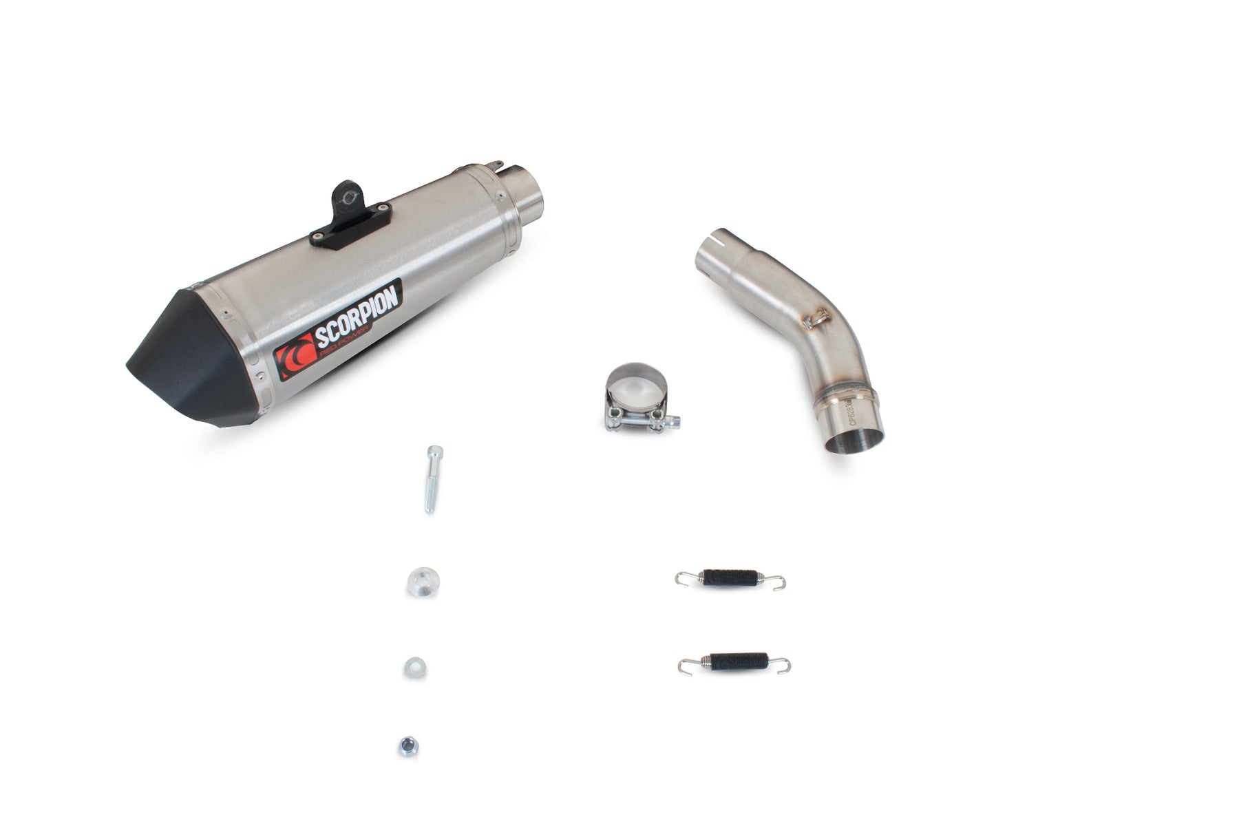 Suzuki GSR 750 (2011–2016) Scorpion Exhaust Serket Taper Slip-on - Brushed Stainless