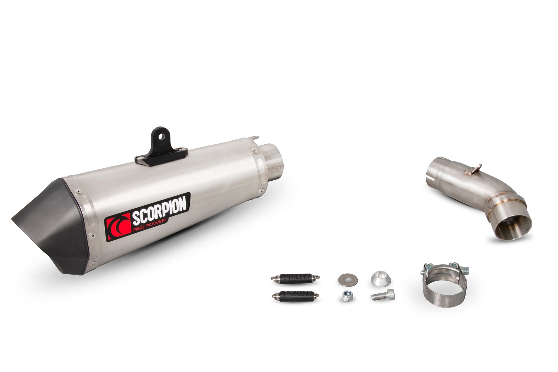 Suzuki GSX-S 1000 F (2015–2020) Scorpion Exhaust Serket Taper Slip-on - Brushed Stainless