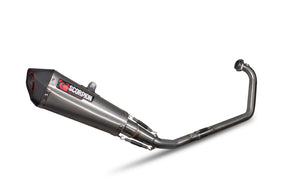 Suzuki GSX-R 125/150 (2017–2020) Scorpion Exhaust Serket Taper Full System - Brushed Stainless
