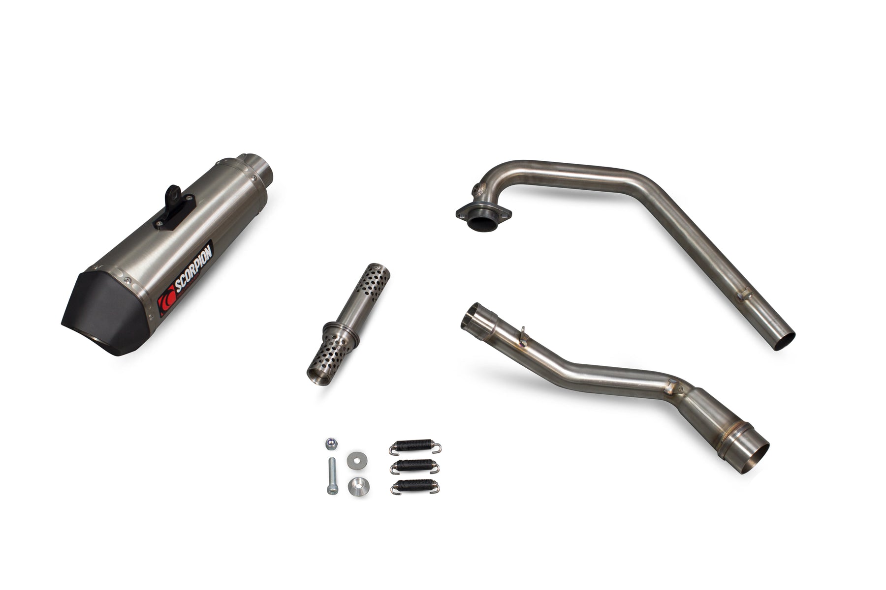 Suzuki GSX-R 125/150 (2017–2020) Scorpion Exhaust Serket Taper Full System - Brushed Stainless