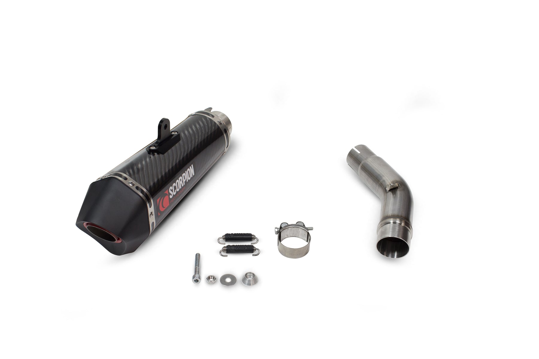 Suzuki GSX-S 750 (2017–2022) Scorpion Exhaust Serket Taper Slip-on - Carbon Fibre