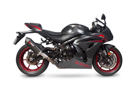 Suzuki GSX-R 1000 (2017–2018) Scorpion Exhaust Serket Parallel Slip-on - Black Ceramic