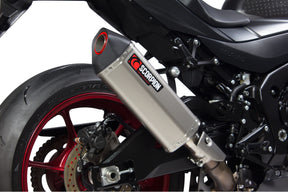 Suzuki GSX-R 1000 (2017–2018) Scorpion Exhaust Serket Parallel Slip-on - Titanium