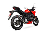 Suzuki GSX-S 125/150 (2017–2021) Scorpion Exhaust Serket Taper Full System - Carbon Fibre